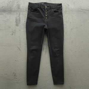 American Eagle Jeans Women's Size 6S Gray Hi-Rise Jegging Denim 25" Inseam